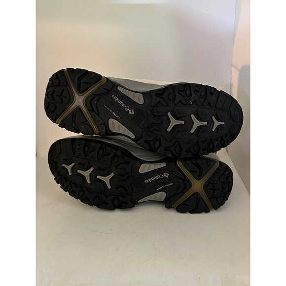 Columbia Womens Size 8 Omni-Tech Heat Insulated Winter Boots  White Gray Waterpr - Picture 9 of 10